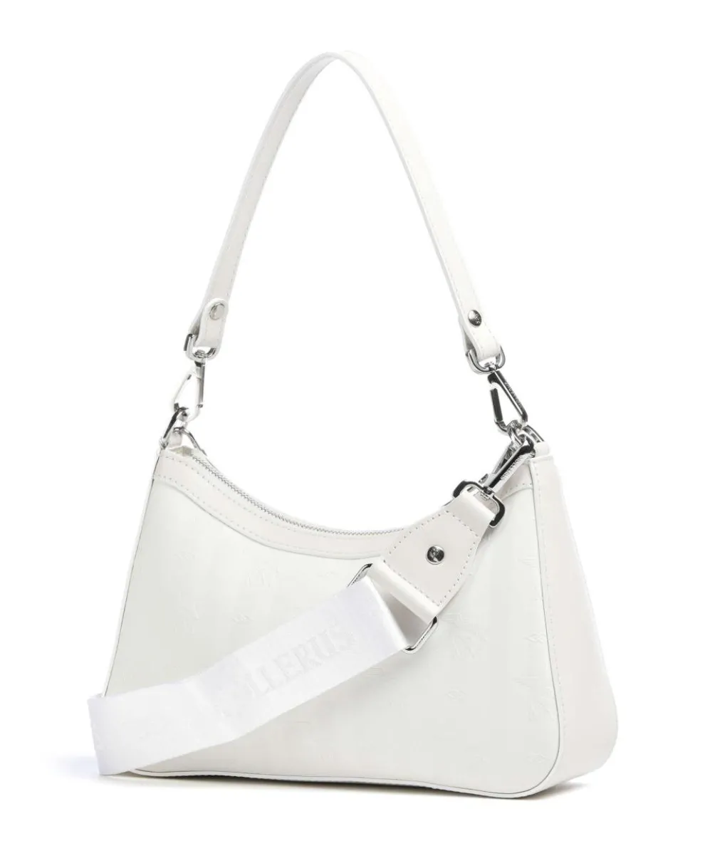 Vinerus Castiel Schultertasche Canvas weiß