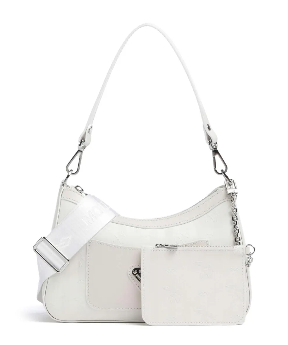 Vinerus Castiel Schultertasche Canvas weiß