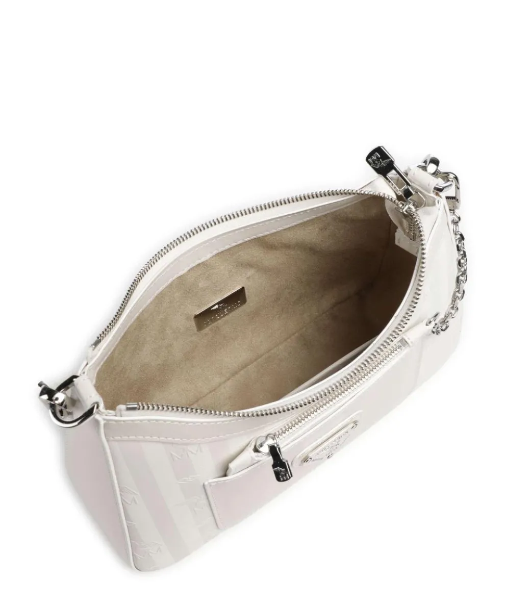 Vinerus Castiel Schultertasche Canvas weiß