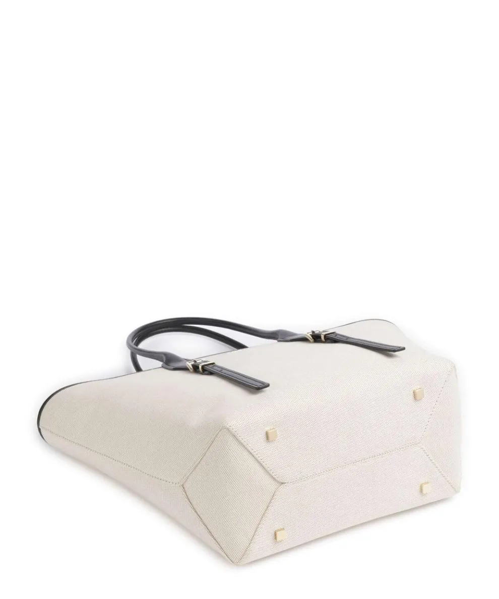 Moore Shopper Polyester, Canvas beige/schwarz