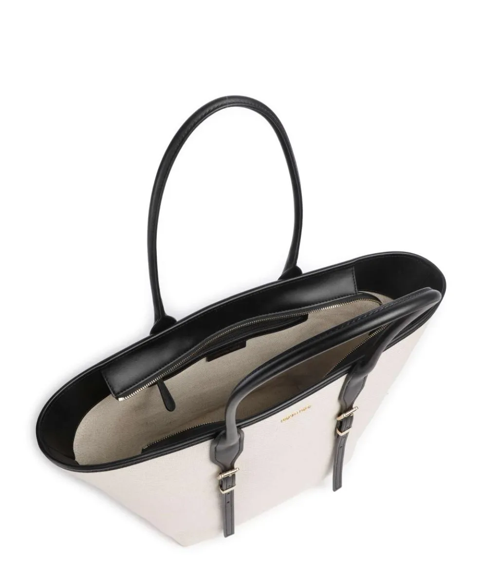 Moore Shopper Polyester, Canvas beige/schwarz