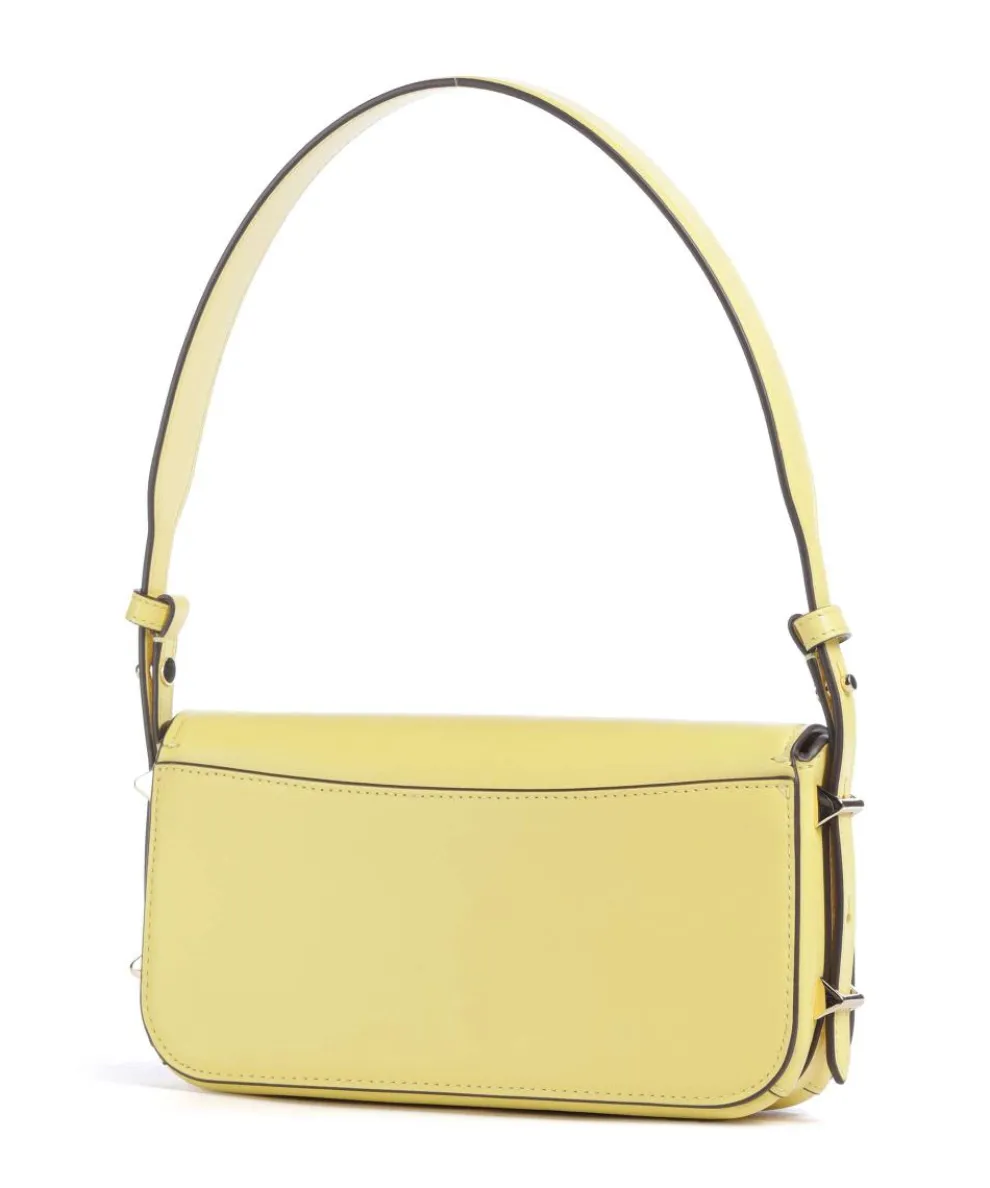 Liv Schultertasche fein genarbtes Rindsleder gelb