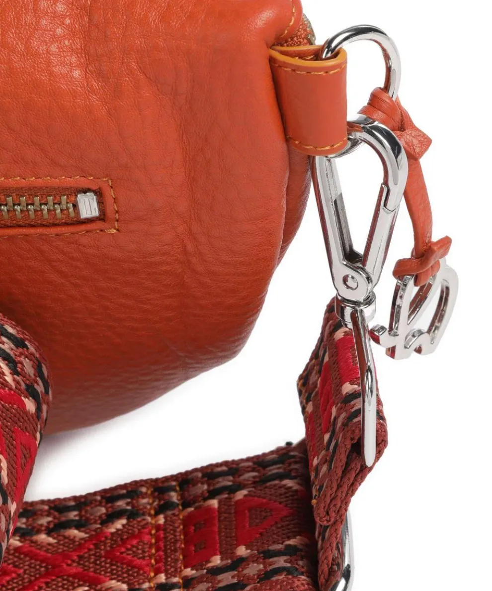 Umhängetasche weiches Rindsleder tan