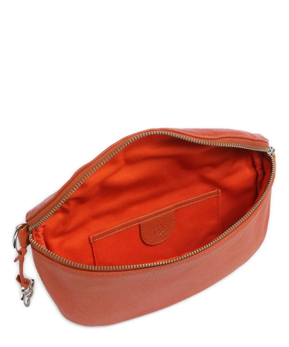 Umhängetasche weiches Rindsleder tan