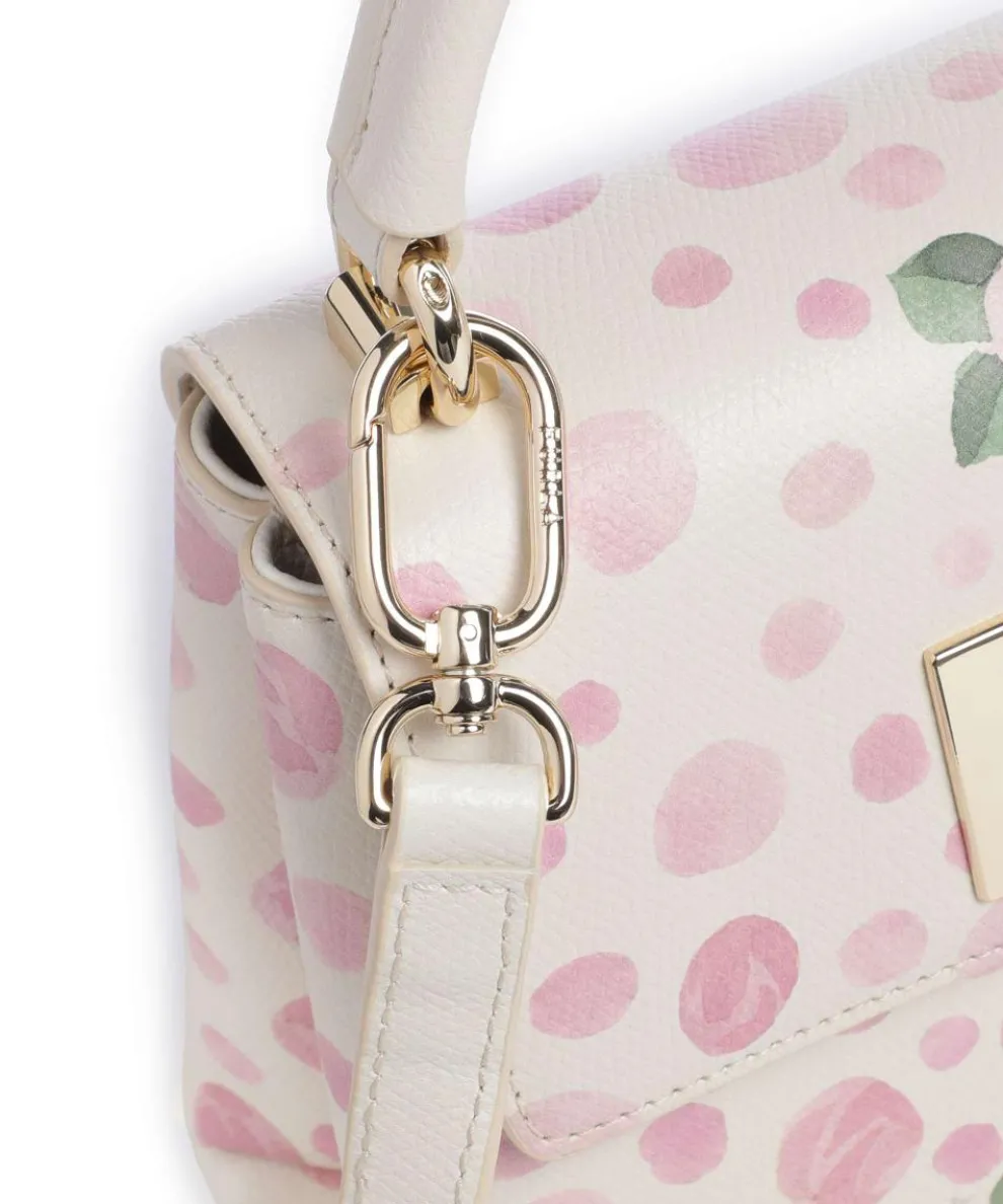 1927 Mini Handtasche genarbtes Leder elfenbein