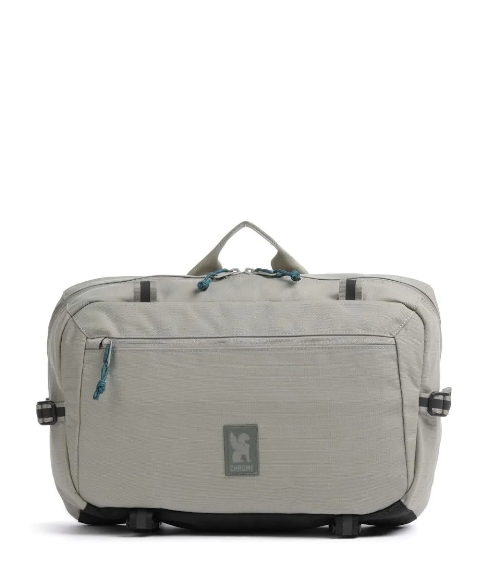 Kadet Max Gürteltasche 15″ recyceltes Nylon grau