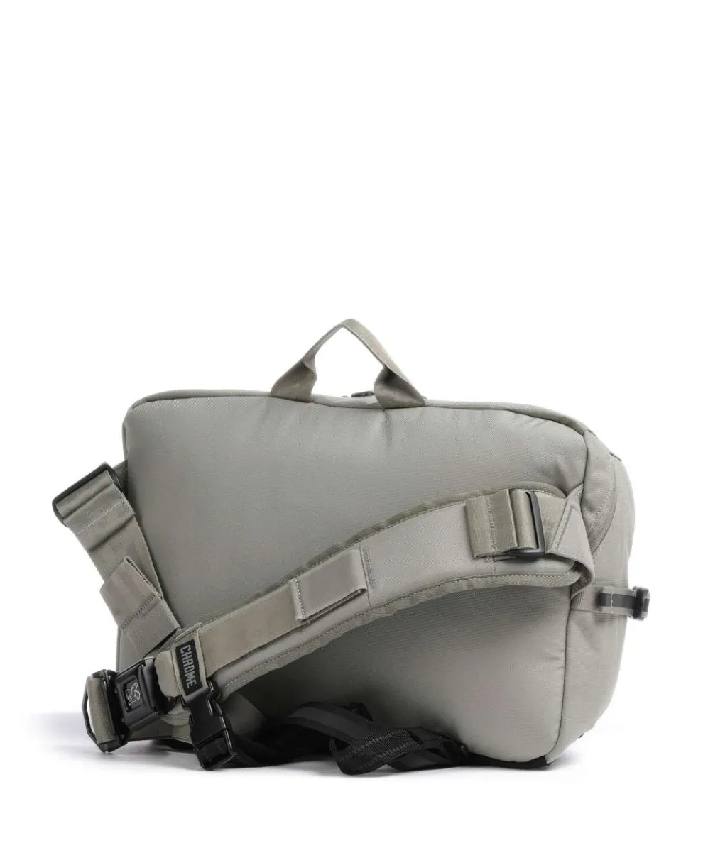 Kadet Max Gürteltasche 15″ recyceltes Nylon grau