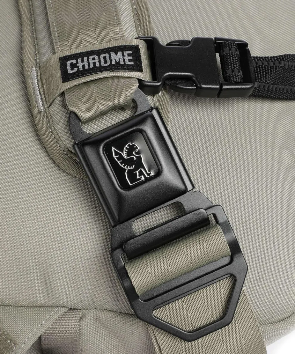 Kadet Max Gürteltasche 15″ recyceltes Nylon grau