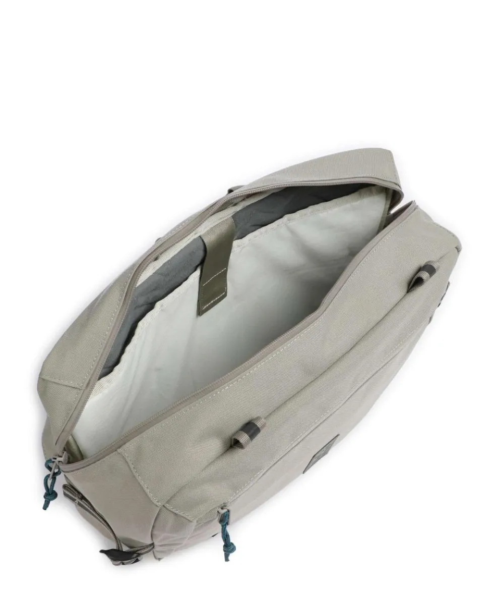 Kadet Max Gürteltasche 15″ recyceltes Nylon grau