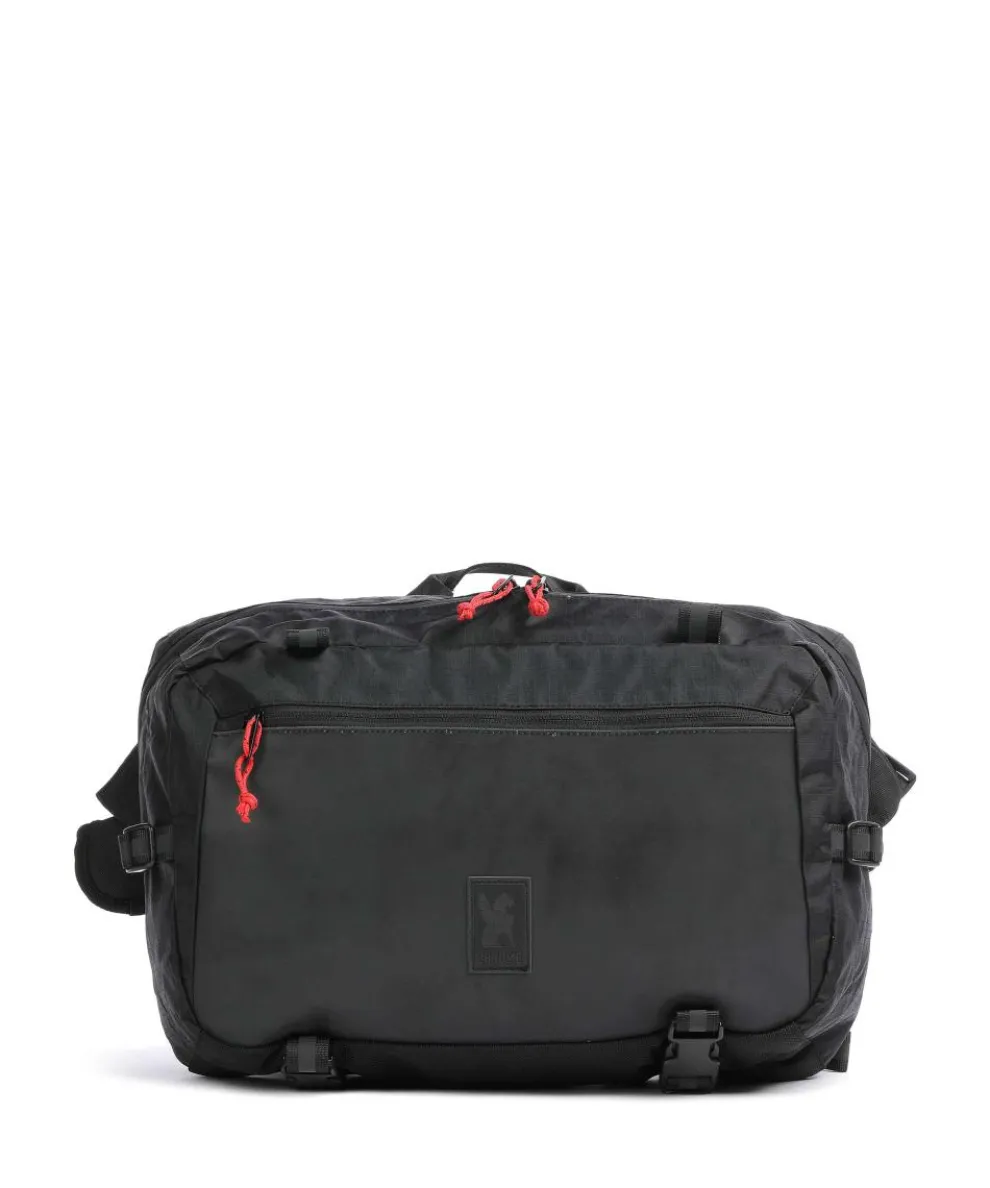 Kadet Max Gürteltasche 15″ recyceltes Nylon schwarz