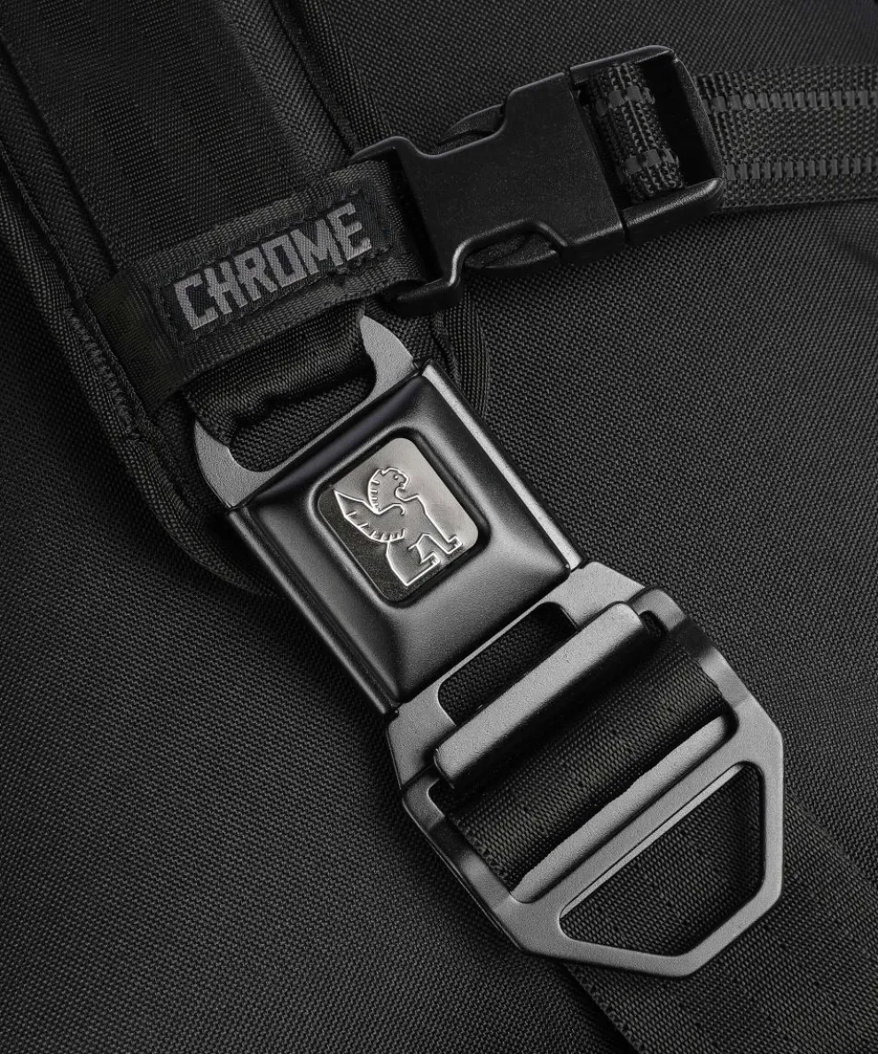 Kadet Max Gürteltasche 15″ recyceltes Nylon schwarz