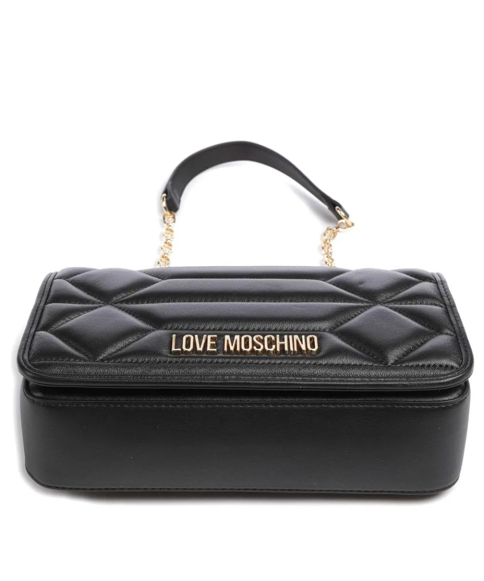 Kaleidoscope Schultertasche Lederimitat schwarz