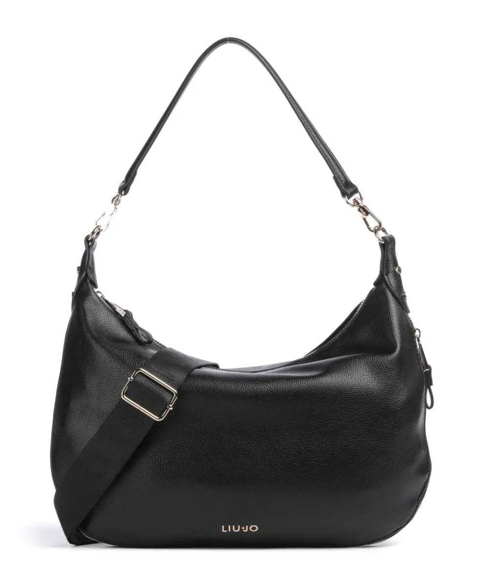 Kaliska L Beuteltasche Lederimitat schwarz