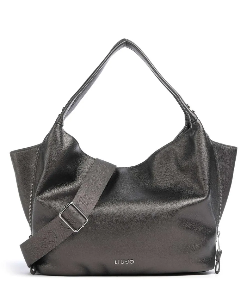 Kaliska M Beuteltasche Lederimitat dunkelgrau