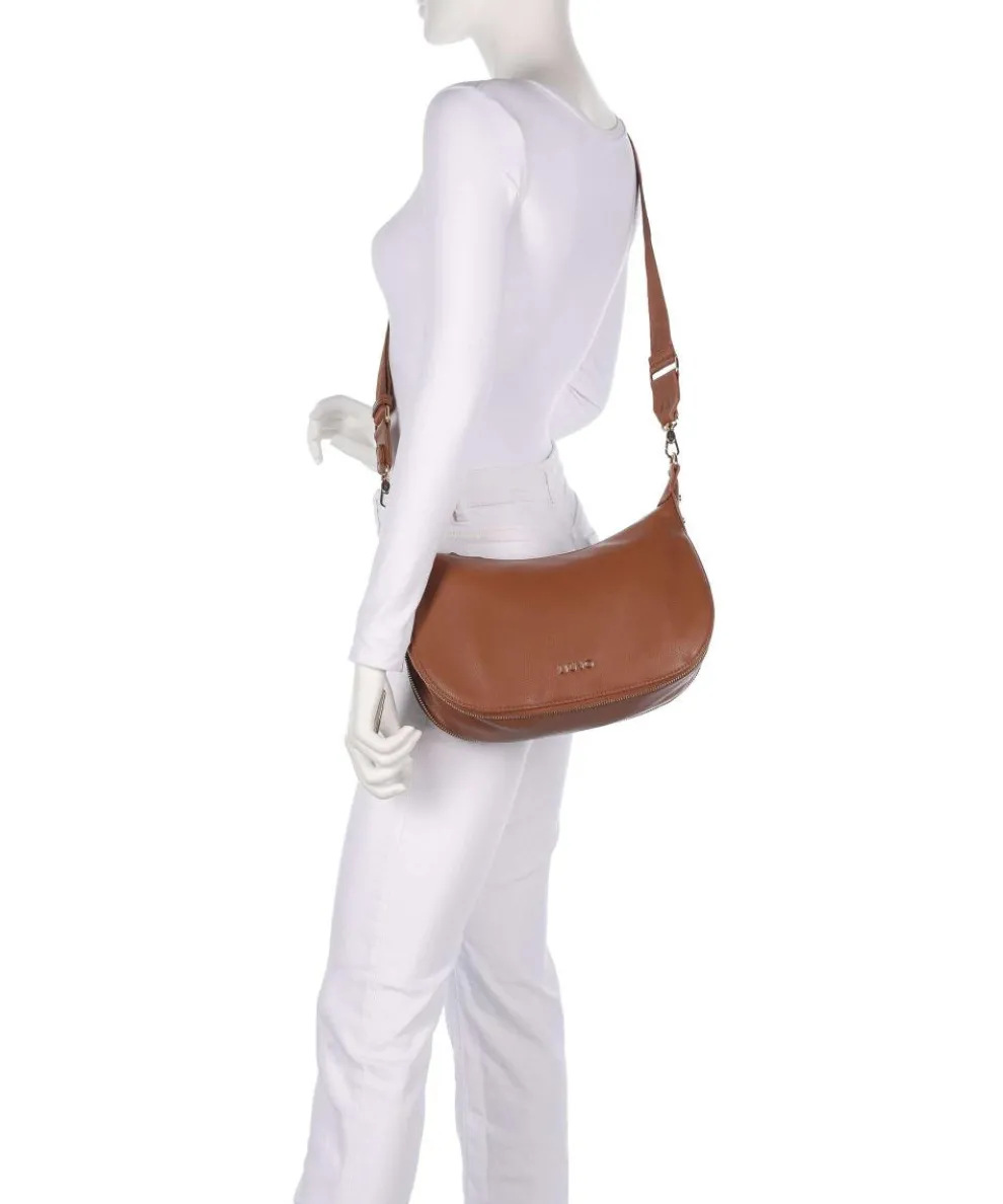 Kaliska M Beuteltasche Lederimitat braun