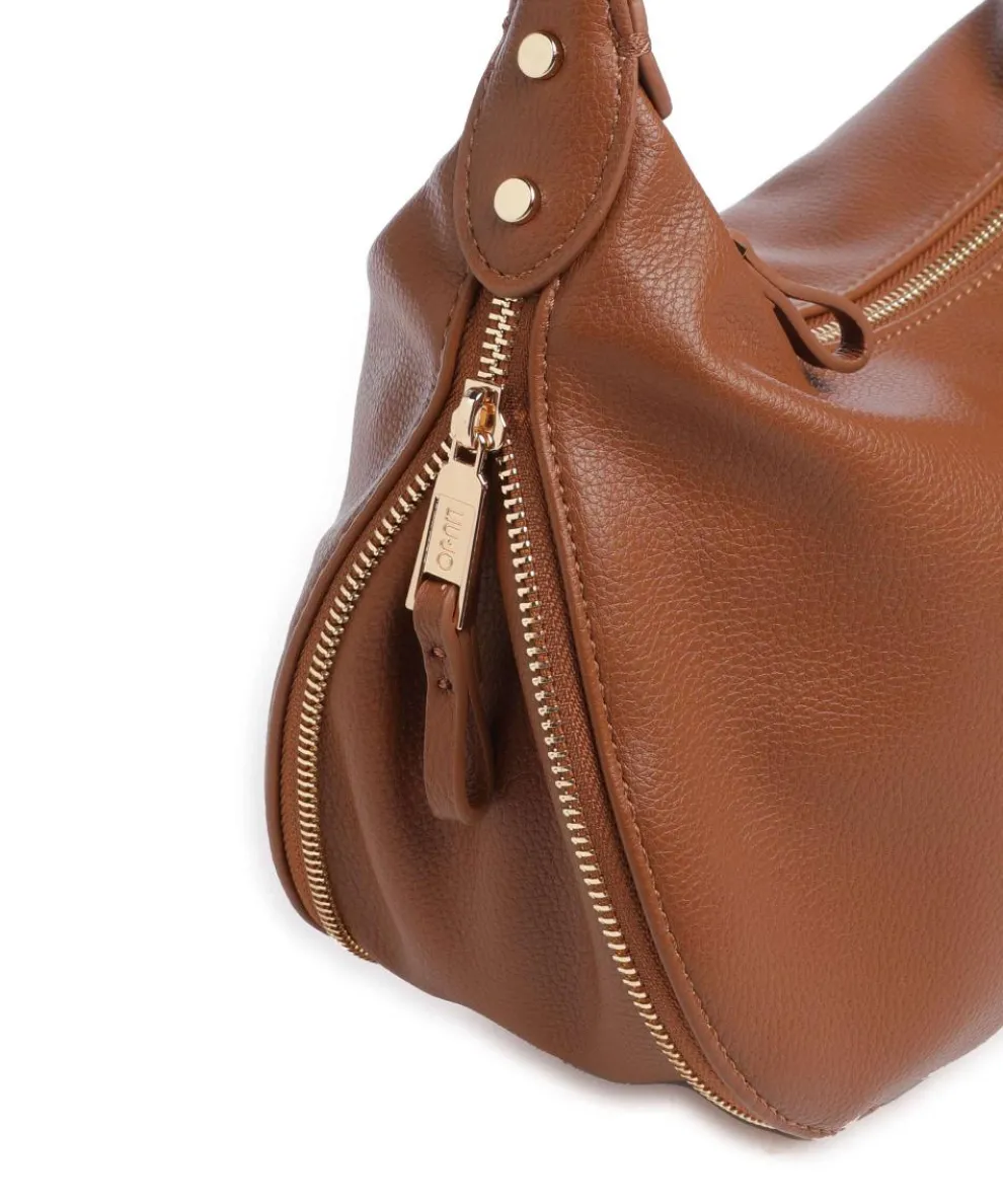 Kaliska M Beuteltasche Lederimitat braun