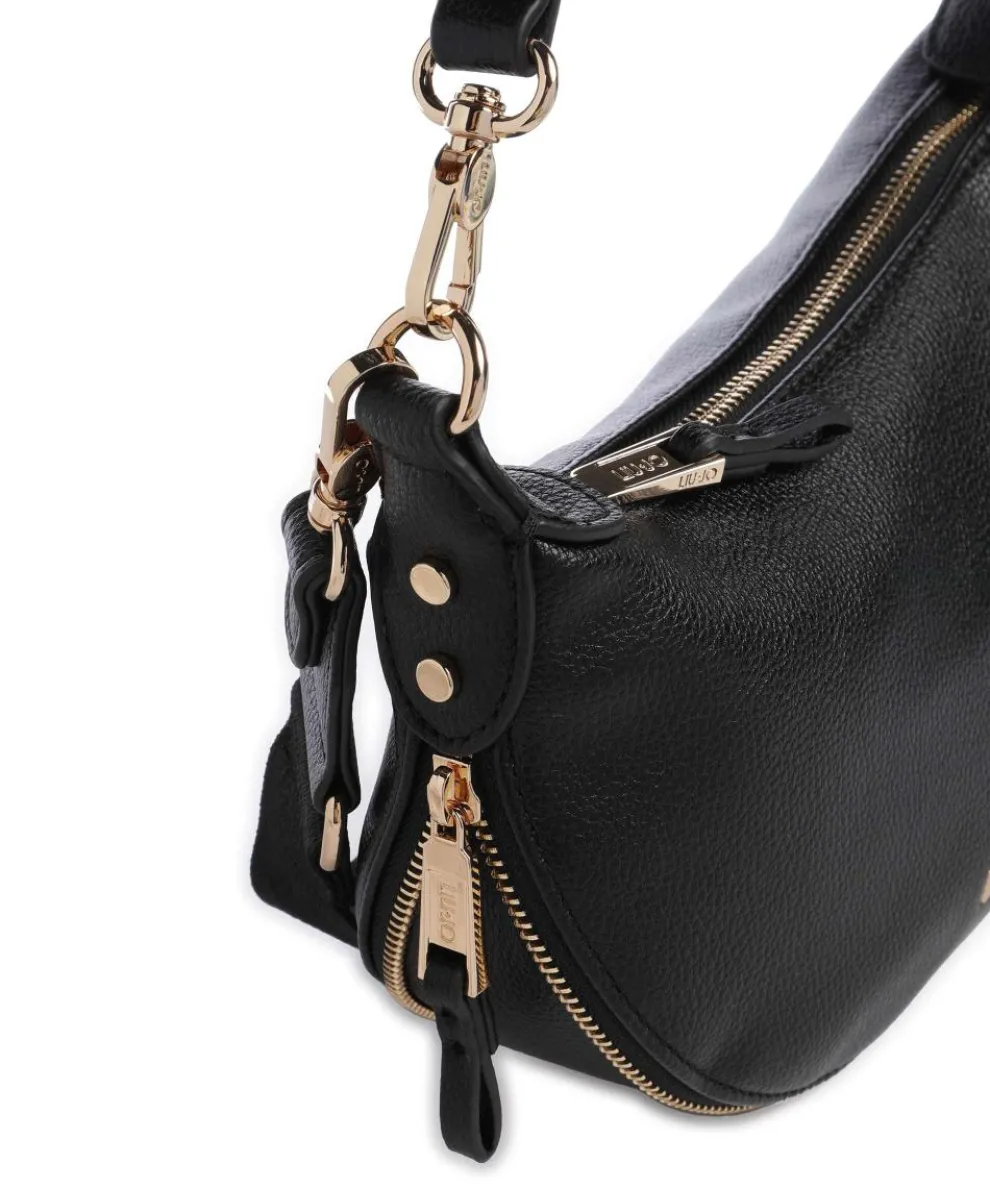 Kaliska S Schultertasche Lederimitat schwarz