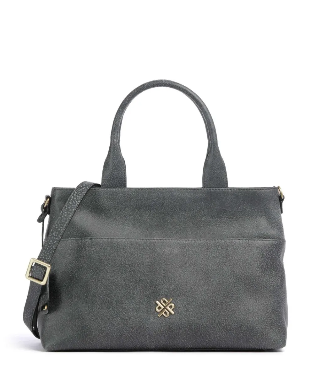 Kapstadt Handtasche Büffelleder anthrazit