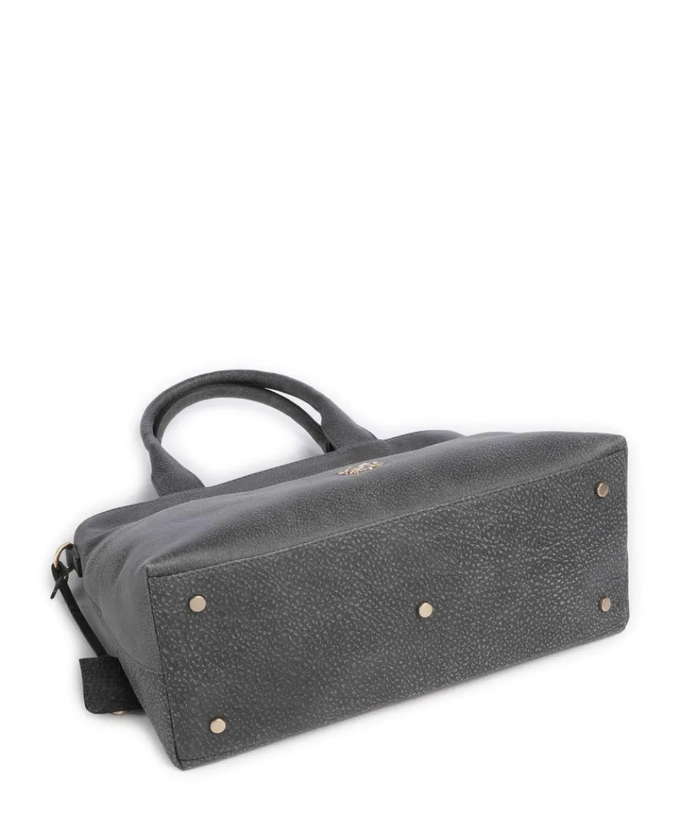 Kapstadt Handtasche Büffelleder anthrazit