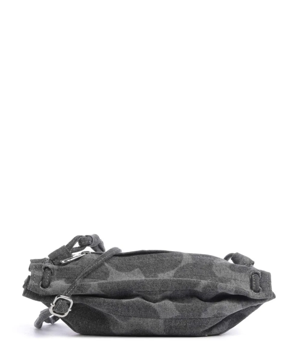 Karla Denim Umhängetasche Baumwolle grau