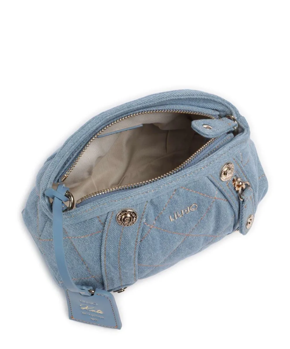 Kate Schultertasche Baumwolle jeans