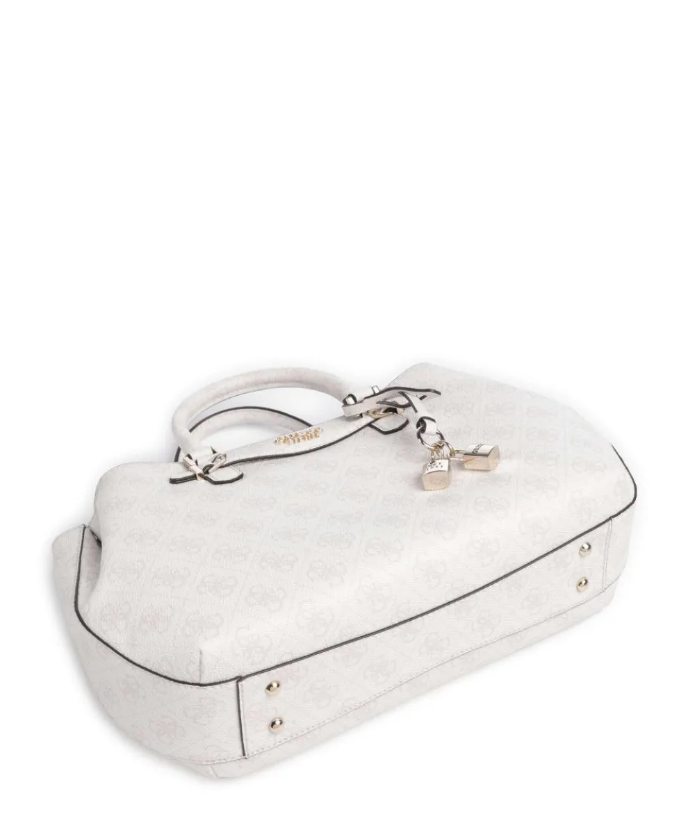 Katya 4G Logo Handtasche Lederimitat weiß