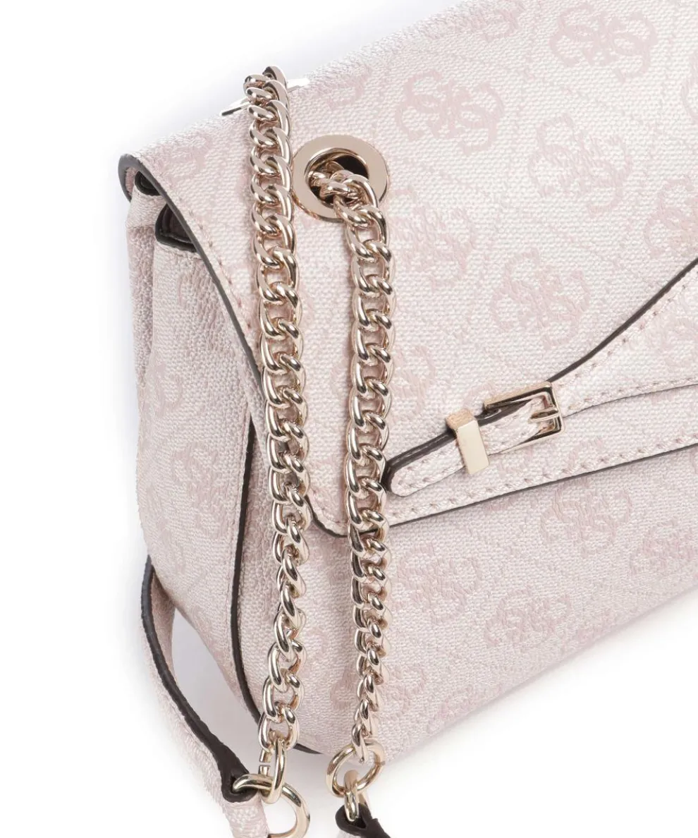 Katya 4G Logo Schultertasche Lederimitat altrosa