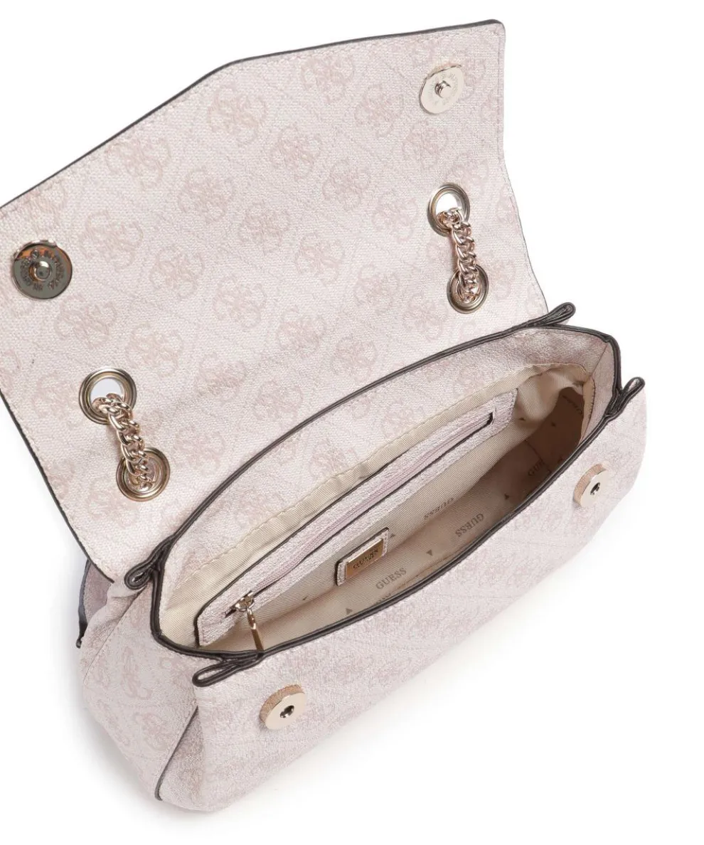 Katya 4G Logo Schultertasche Lederimitat altrosa