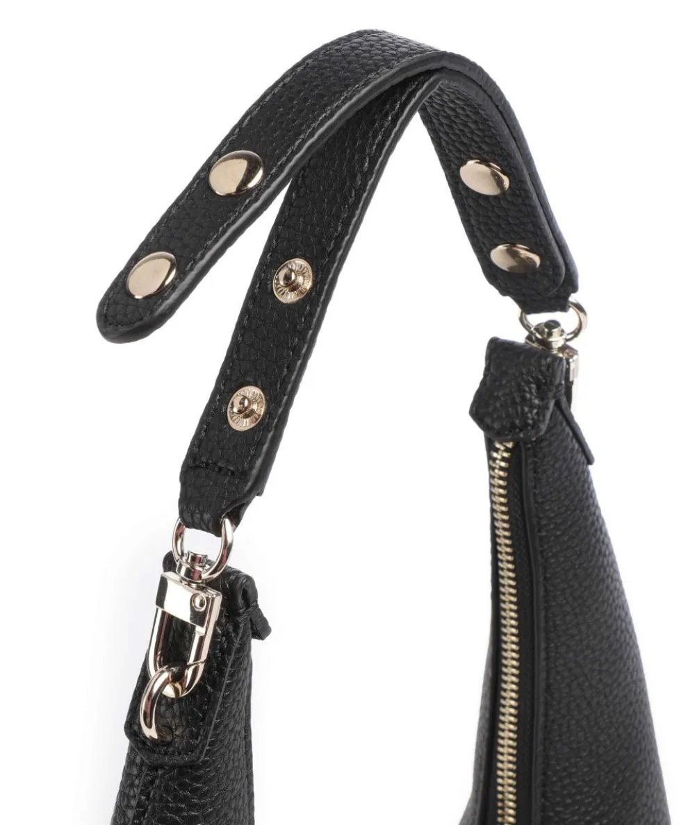 Calista Schultertasche Lederimitat schwarz