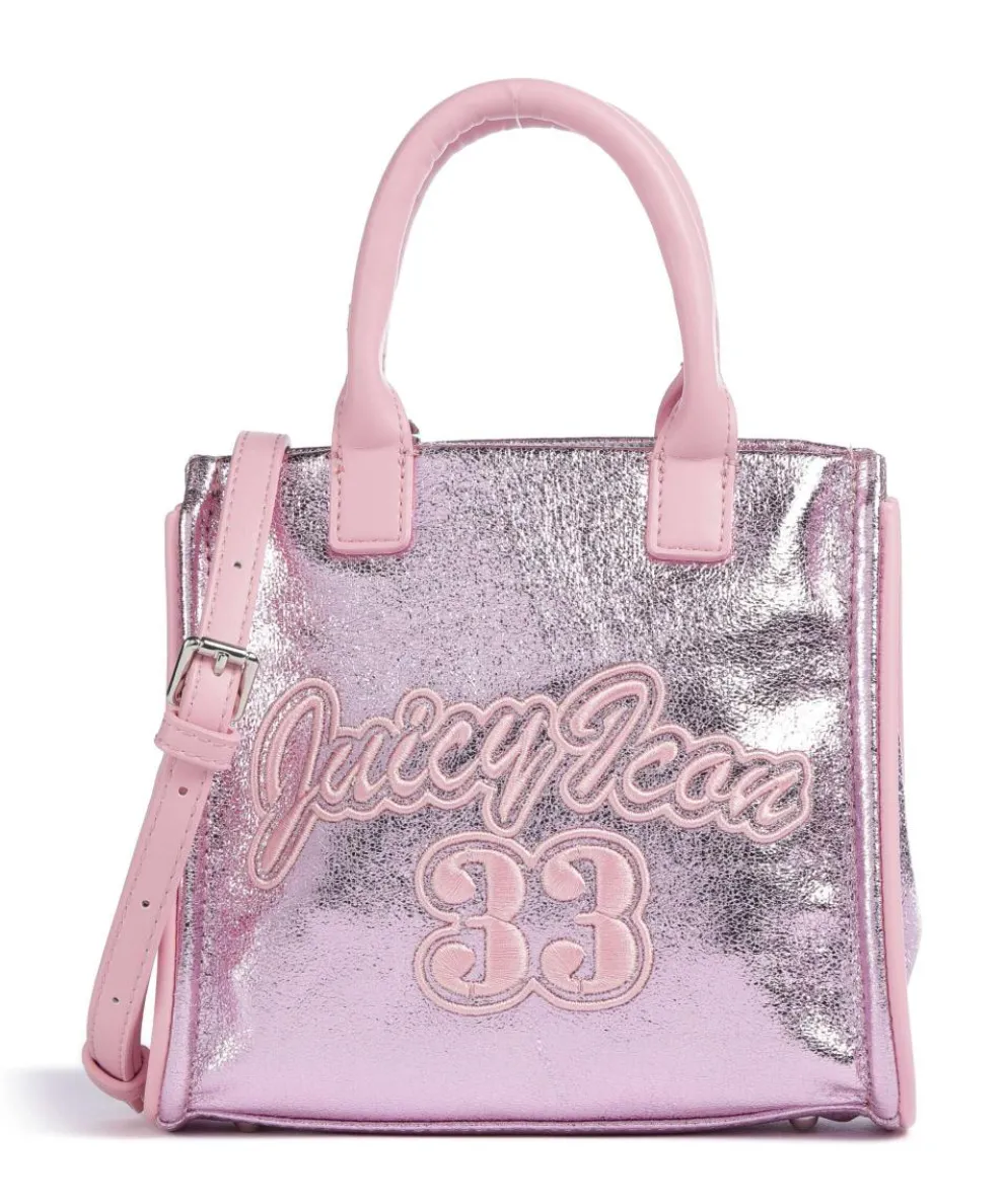 Iris Metallic S Umhängetasche Lederimitat pink