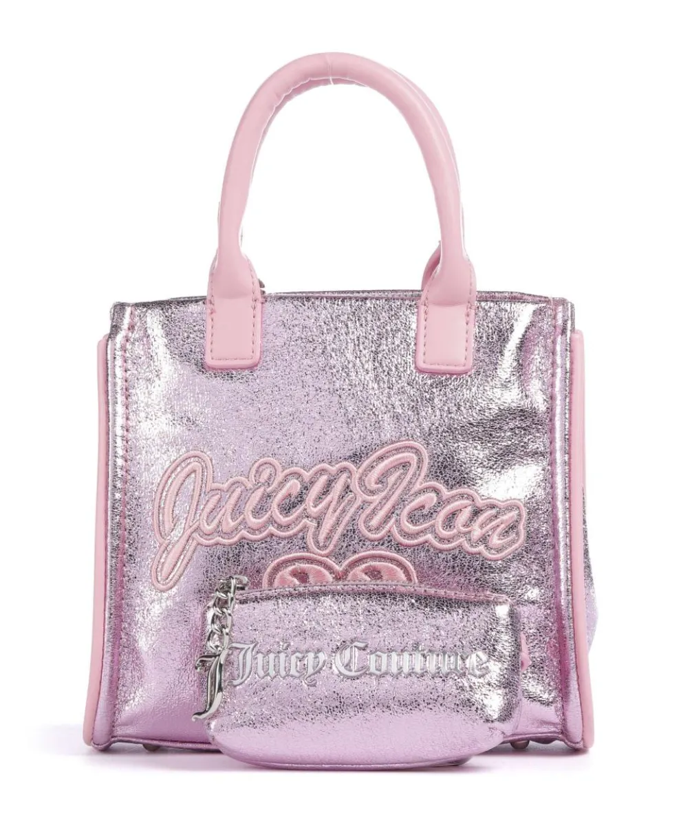 Iris Metallic S Umhängetasche Lederimitat pink