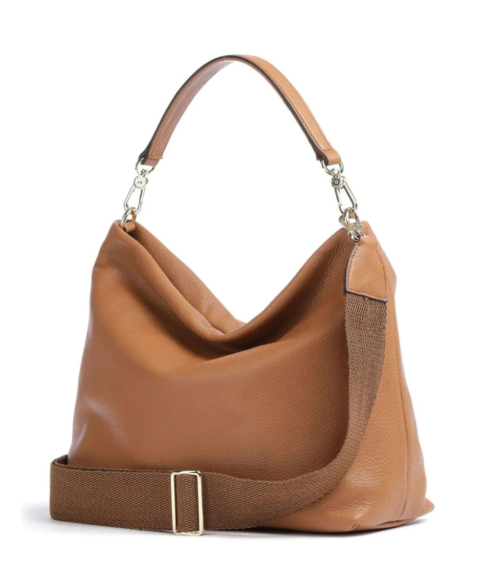 Dalia Kaia Beuteltasche weiches Rindsleder braun