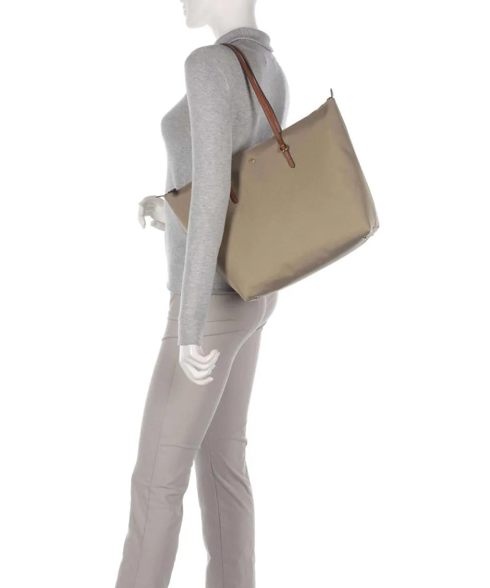 Keaton 31 Shopper recyceltes Leder beige