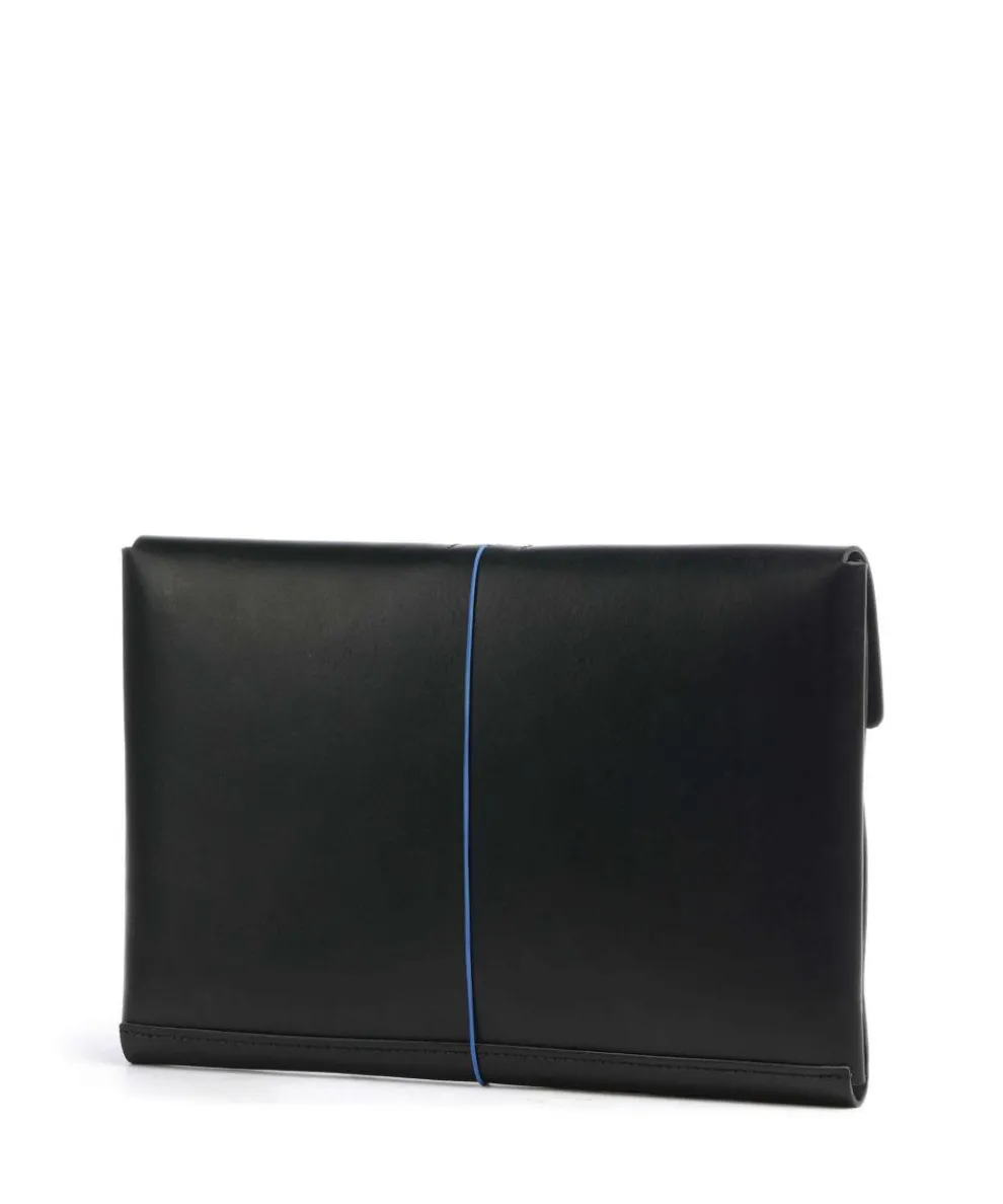 Keeper Laptophülle fein genarbtes Rindsleder schwarz