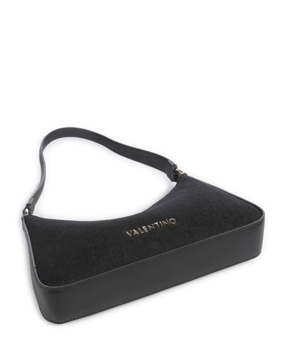 Kelly Denim Schultertasche Baumwolle schwarz