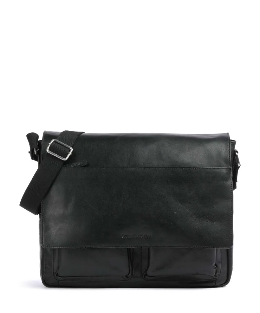 Kenley Jeremy Aktentasche 15″ Büffelleder schwarz