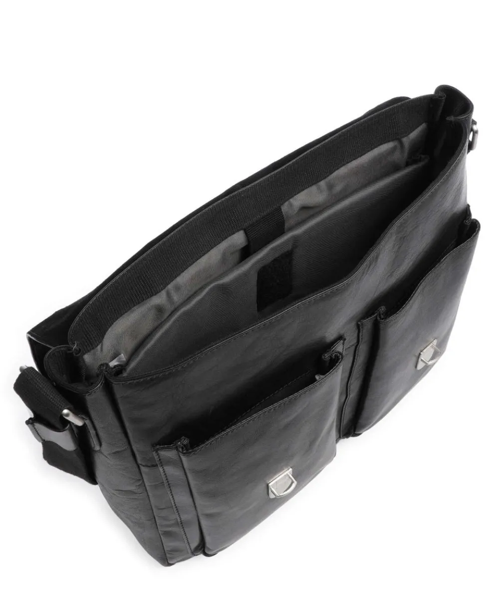 Kenley Jeremy Aktentasche 15″ Büffelleder schwarz