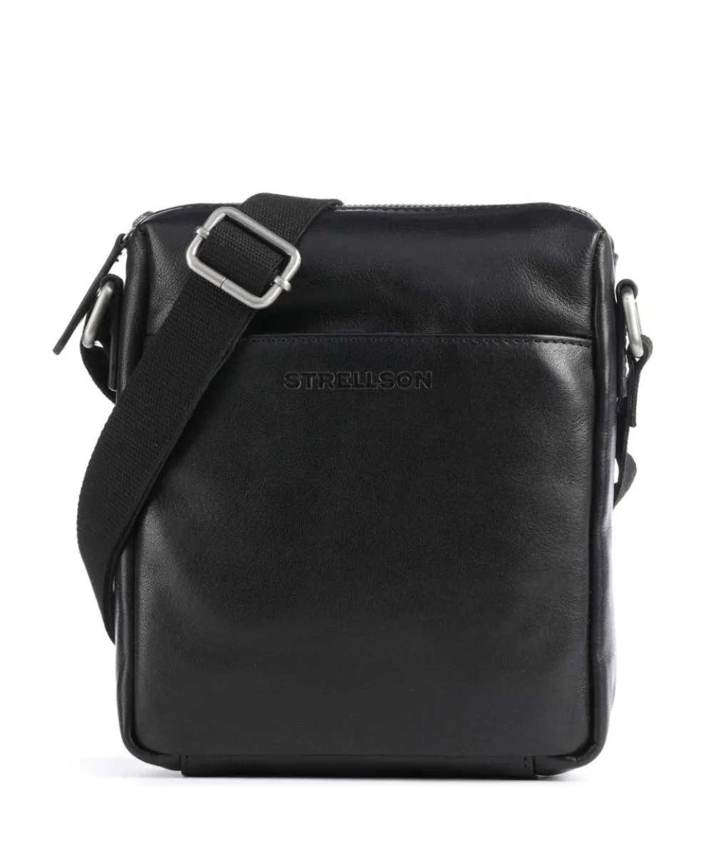 Kenley Olbin Umhängetasche Büffelleder schwarz