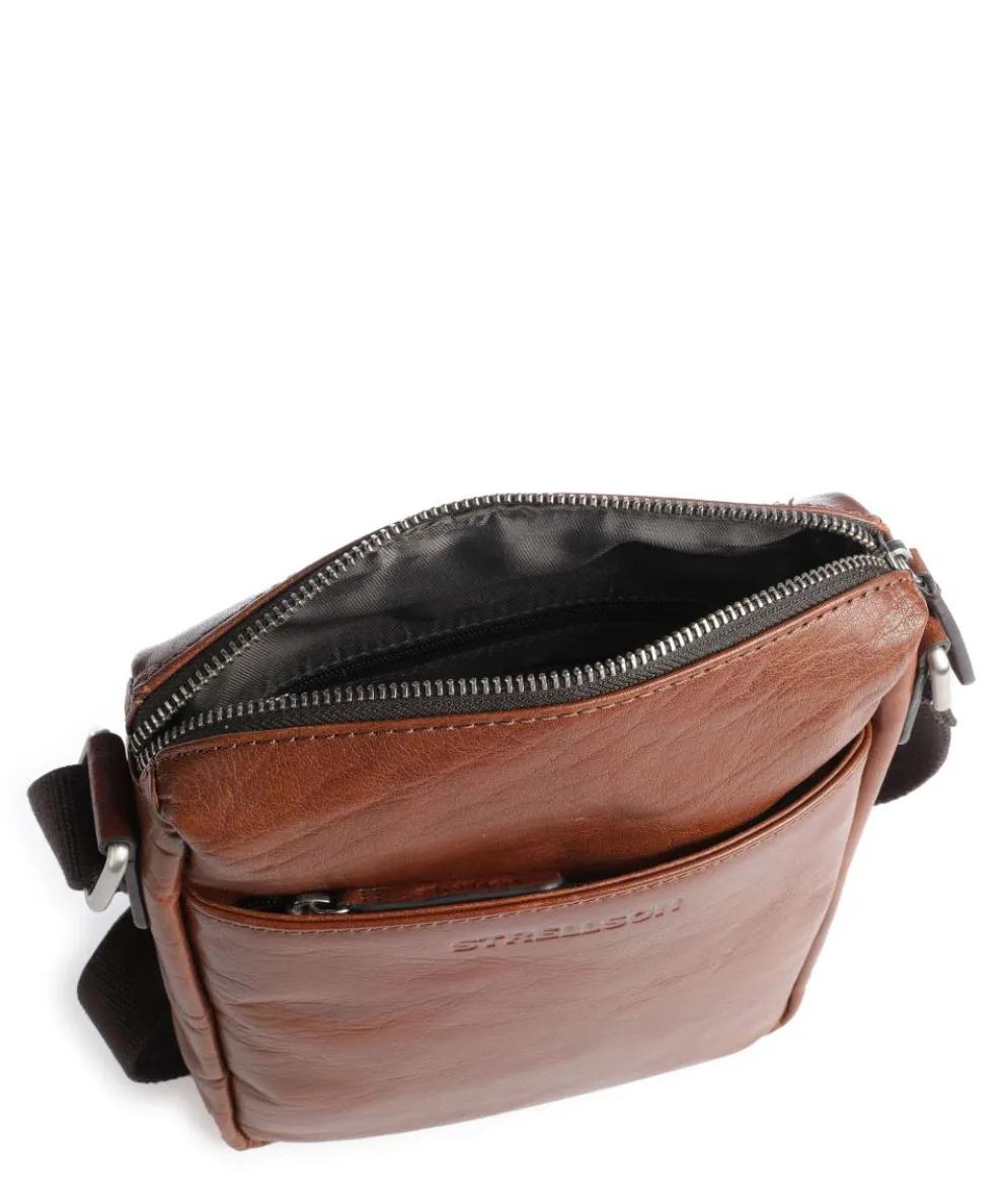 Kenley Olbin Umhängetasche Büffelleder cognac