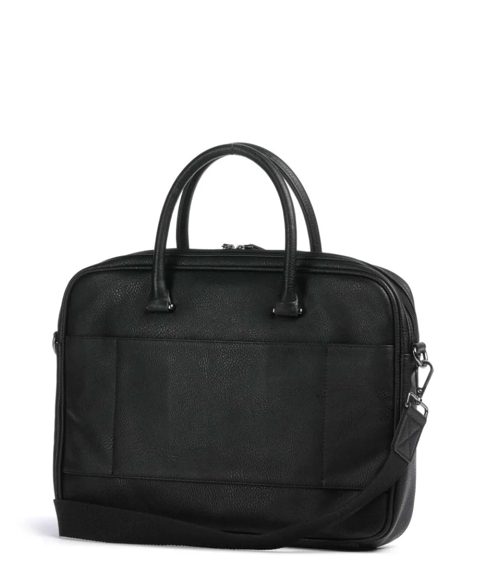 Kenriik Aktentasche 14″ Lederimitat schwarz