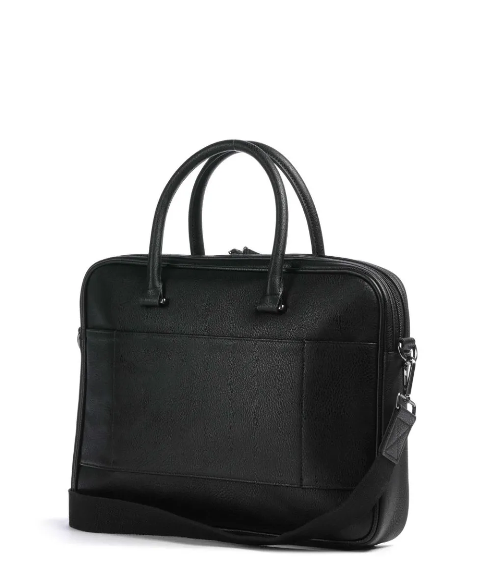 Kenriik Aktentasche 14″ Lederimitat schwarz
