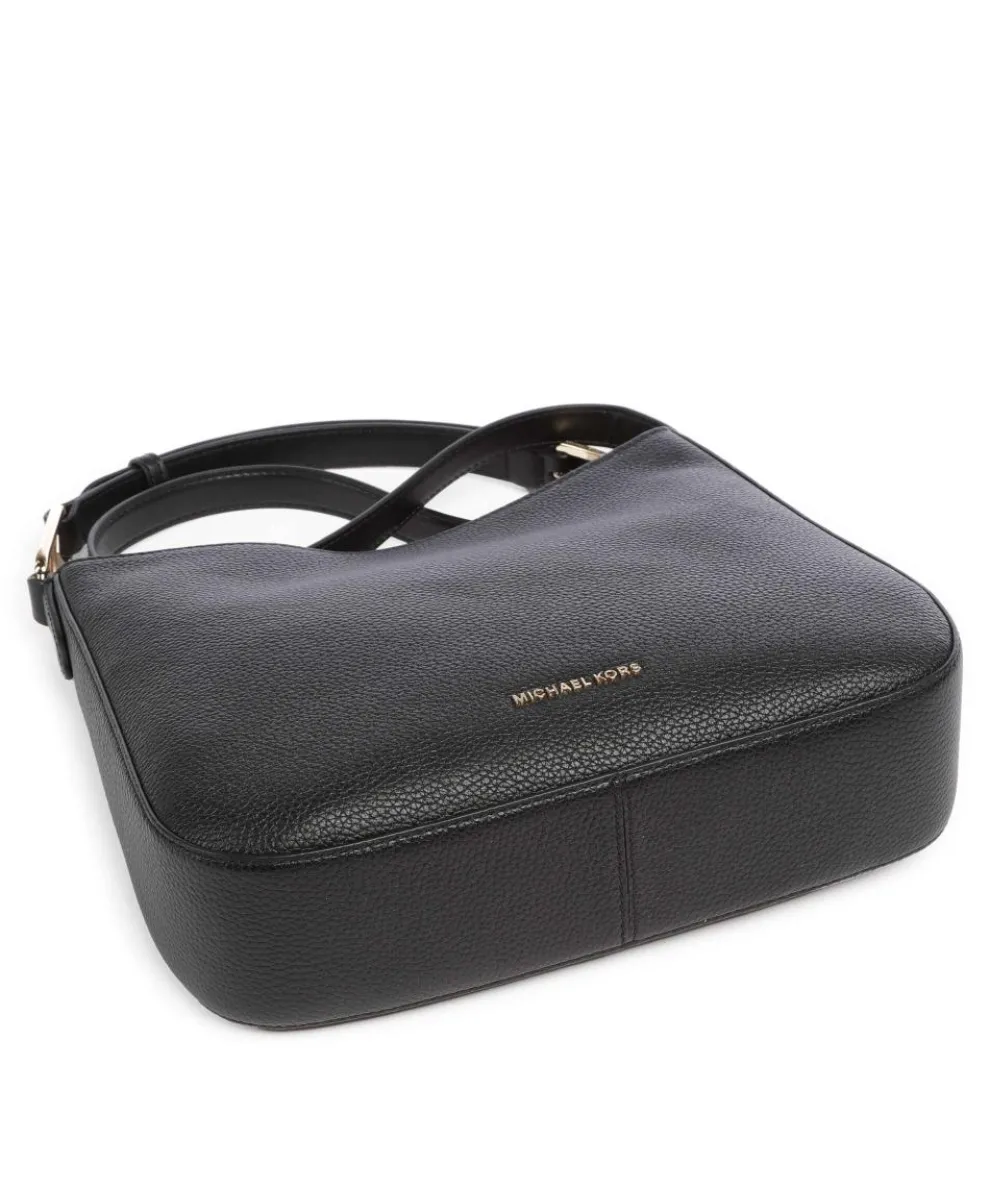 Kensington Umhängetasche genarbtes Rindsleder schwarz