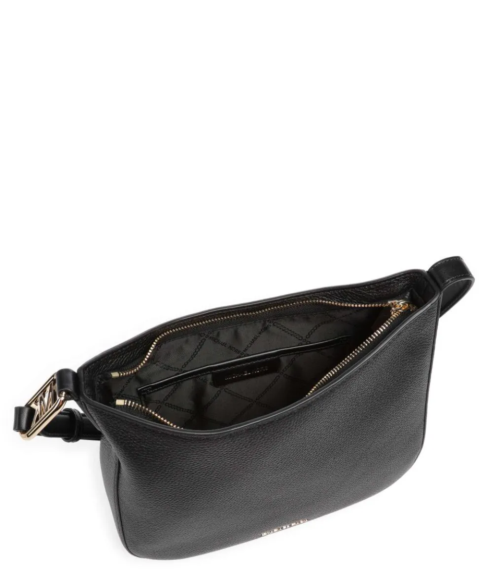 Kensington Umhängetasche genarbtes Rindsleder schwarz