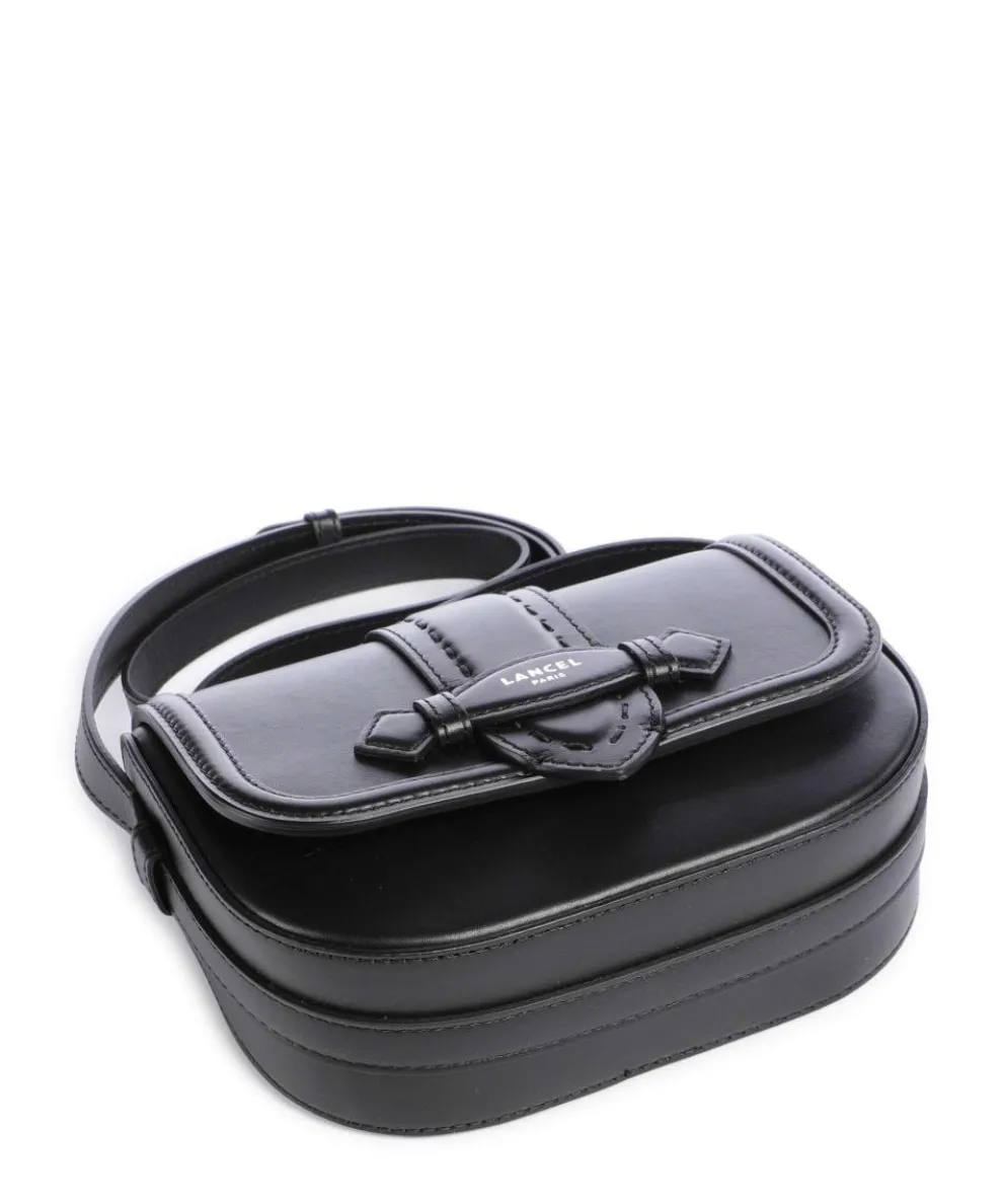 Sienna S Umhängetasche fein genarbtes Rindsleder schwarz