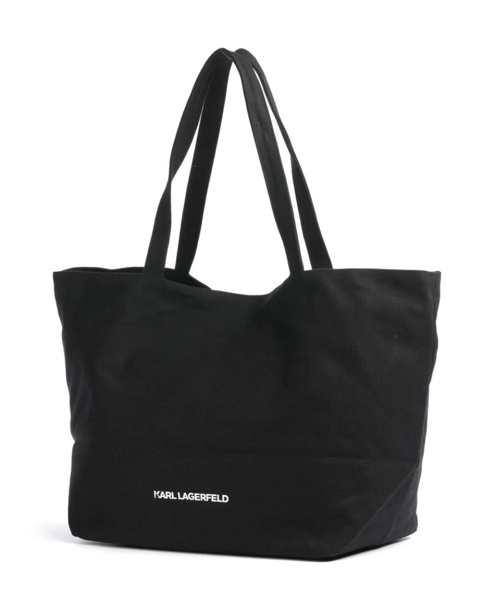 K/Ikonik Shopper Canvas schwarz