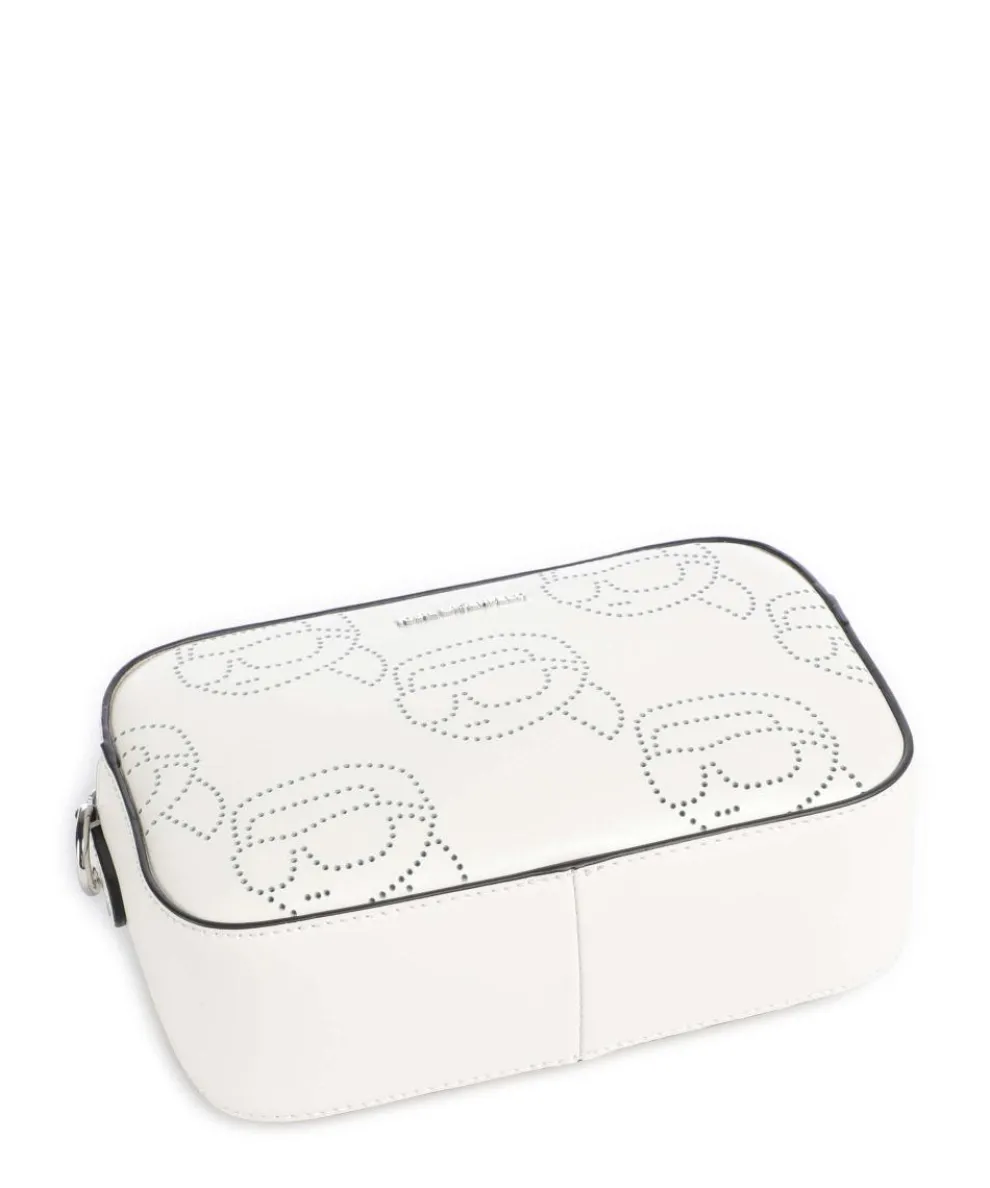 K/Ikonik Umhängetasche fein genarbtes Rindsleder creme