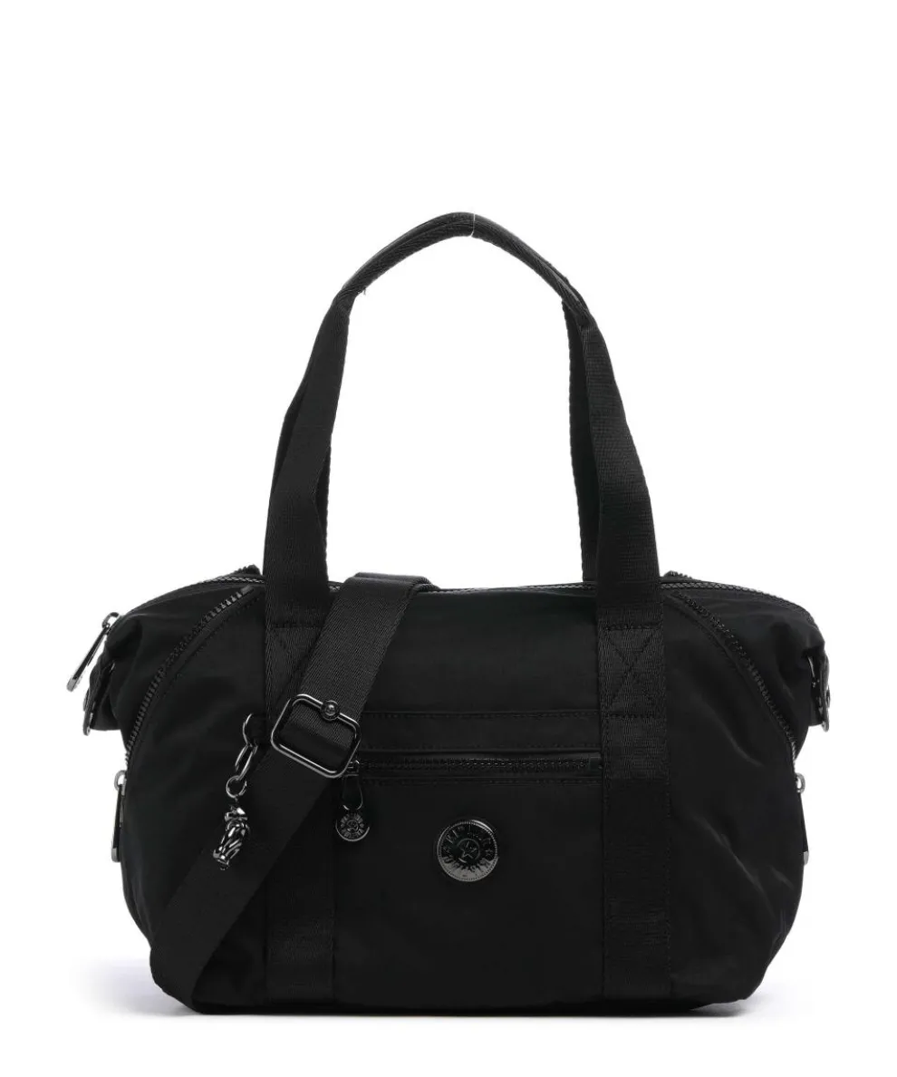 Elevated Art Mini Handtasche recyceltes Polyamid schwarz