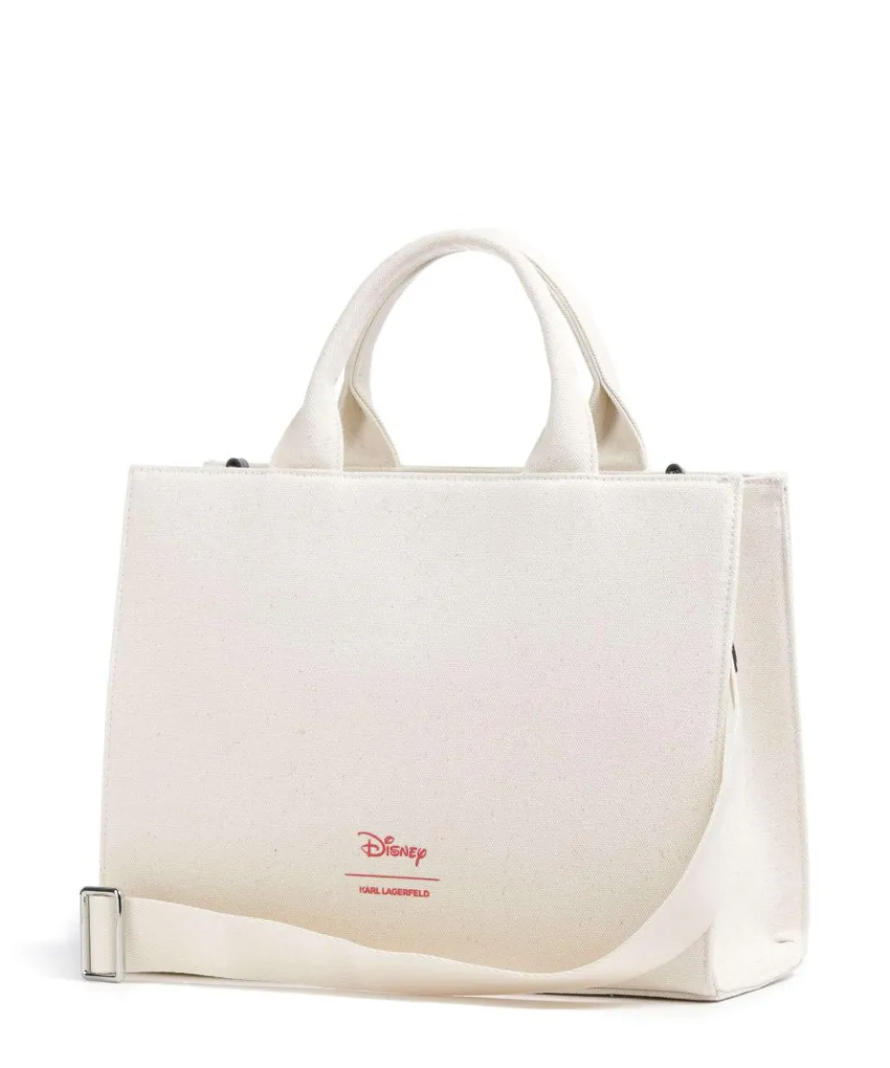 KL x Disney Medium Handtasche Canvas creme