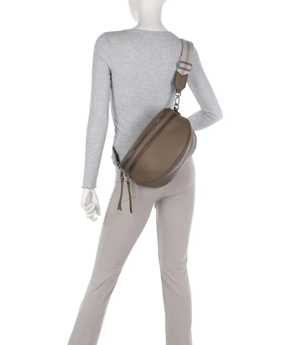 Bestie Gürteltasche Lederimitat braun