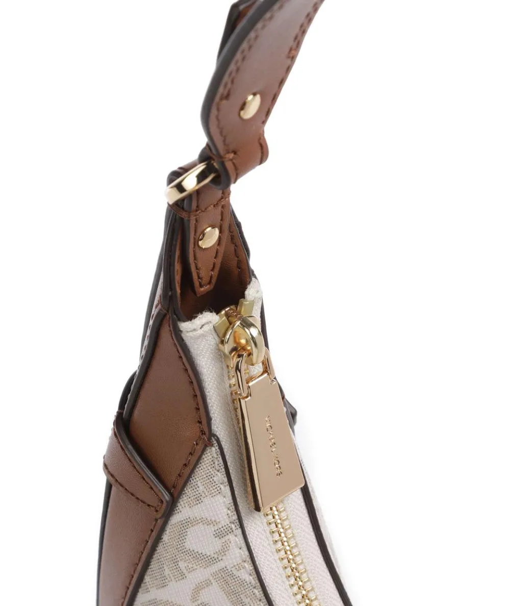 Preston Schultertasche Canvas elfenbein/braun